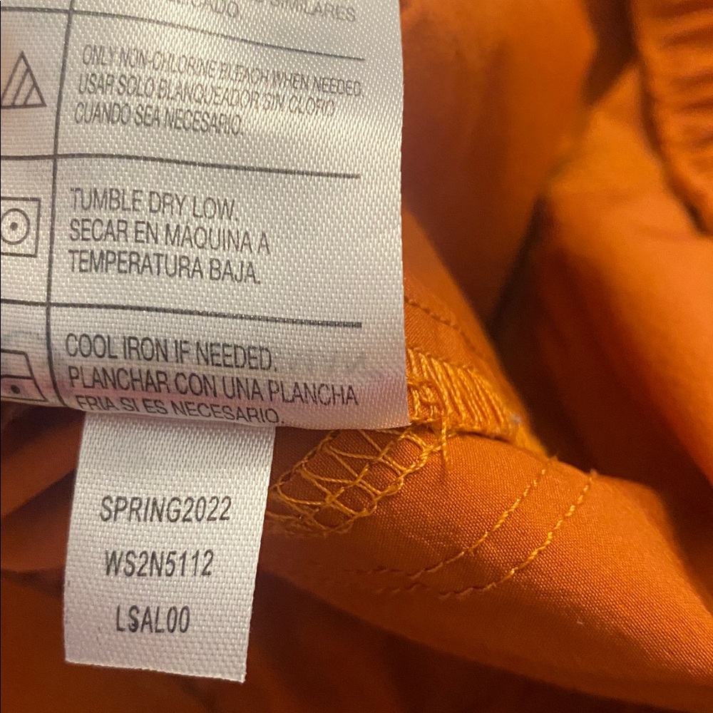 The American Outsdoorsman Nylon Gorpcore Terracotta Curved Hem Shorts SP22 LARGE - Picture 9 of 12
